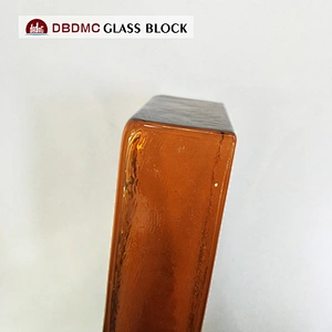 beautiful design Crystal rectangular solid glass brick /solid glass block price /building glass brick