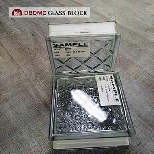 China supply decorative building glass blocks