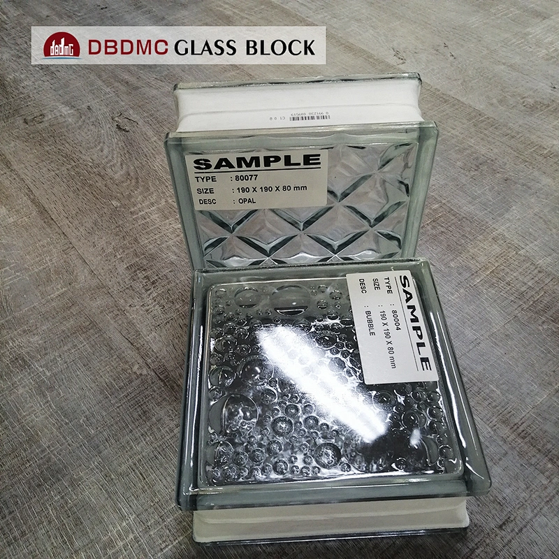 China supply decorative building glass blocks