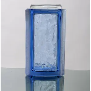high quality clear corner glass block / glass brick, glass manufacturer