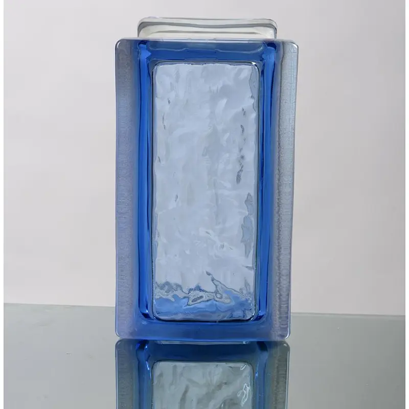 high quality clear corner glass block / glass brick, glass manufacturer