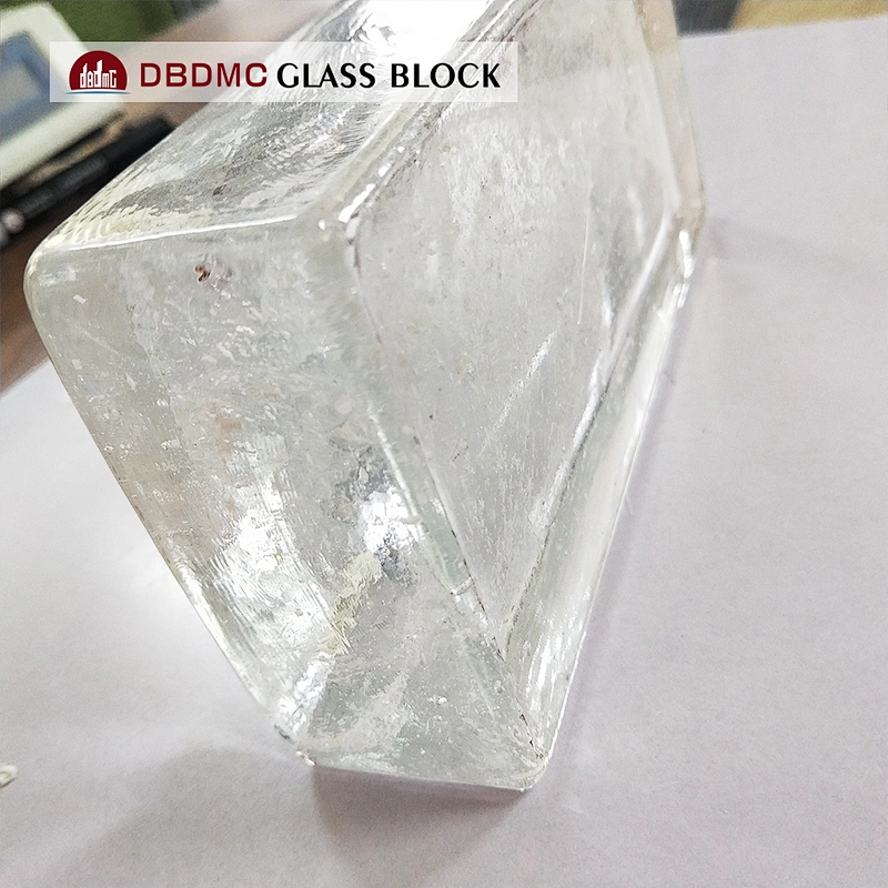 2019 decorative glass brick partition solid glass brick price