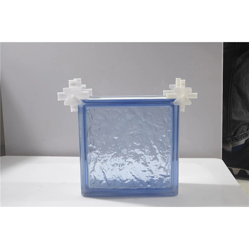 Plastic spacer used for glass block wall
