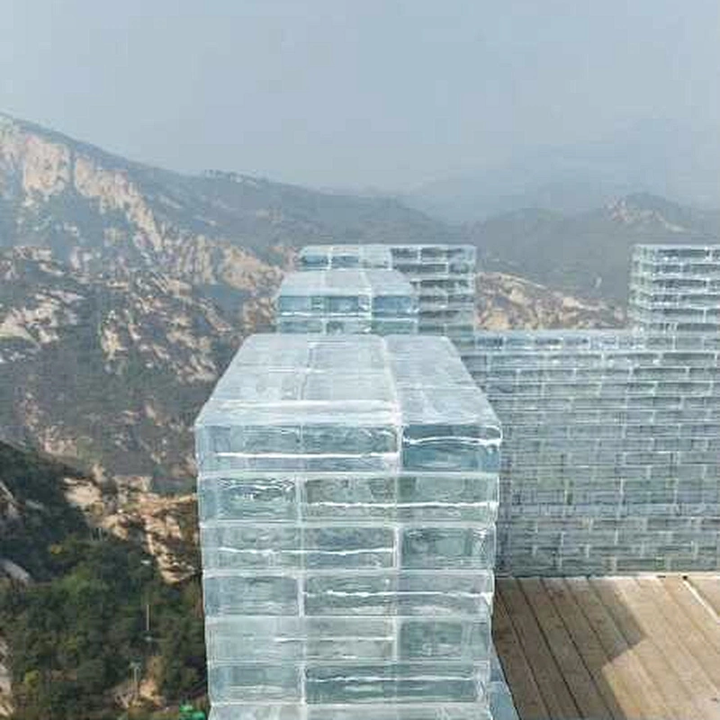 Hot selling solid glass block, brick glass block
