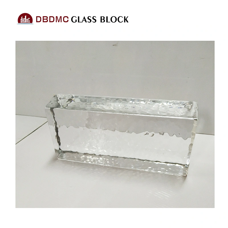 2019 decorative glass brick partition solid glass brick price