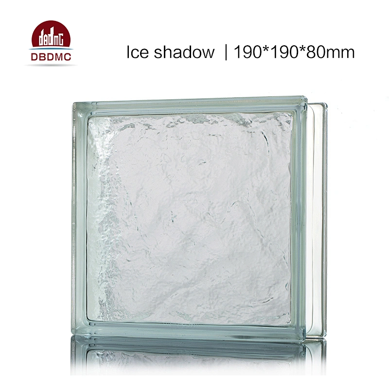 glass block Fashion Style Clear and Colored glass block for Interior Decoration