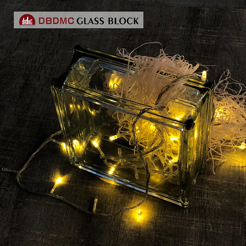 190x190x80mm Clear/Colored Glass Block Glass Block