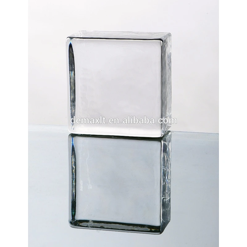 200x100x50mm solid glass block / brick for building decoration