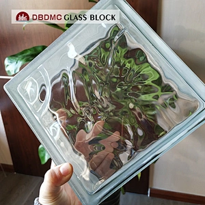 clear glass brick/hollow glass block with good price for partition or sunshine room
