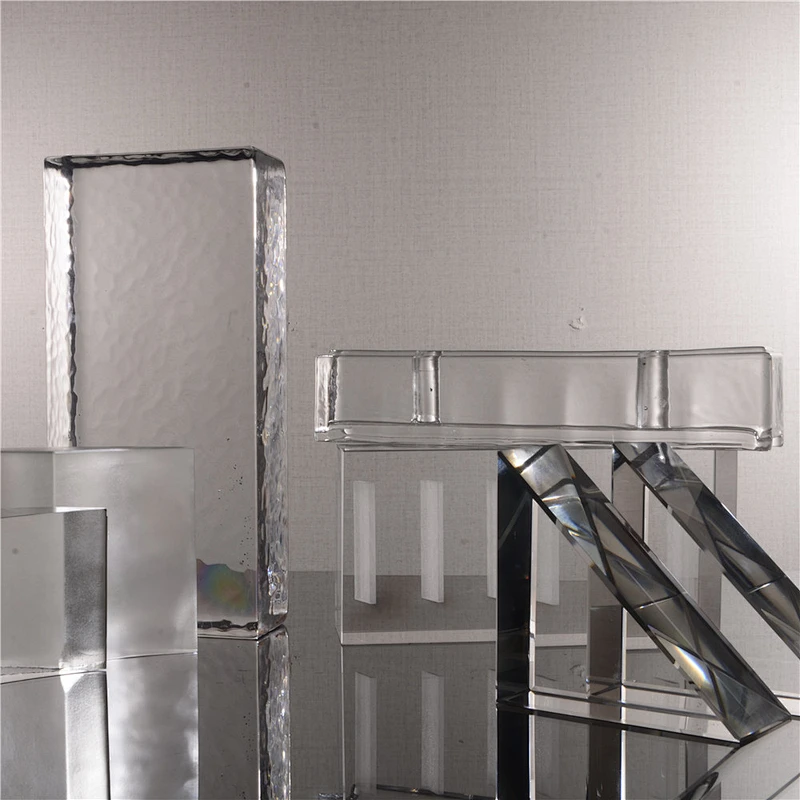 The thickened glass block and fireproof glass brick for safe building decoration