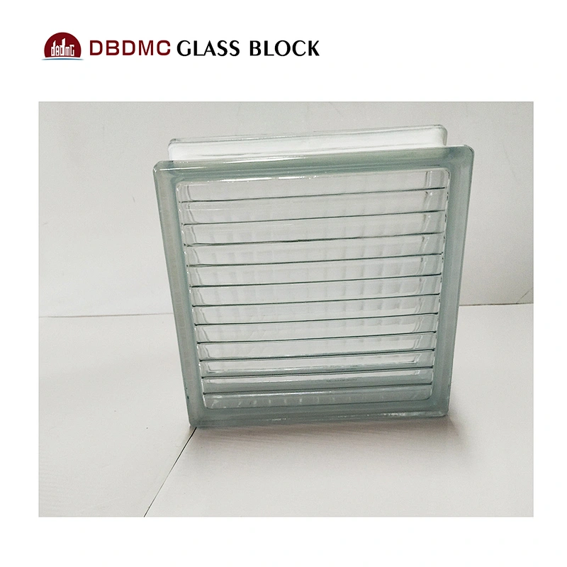 clear building glass blocks