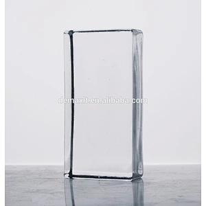 200x100x50mm solid glass block / brick for building decoration