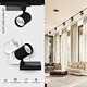 China manufacturer aluminium Commercial track spot light ultra bright track light fixture for hotel exclusive shop