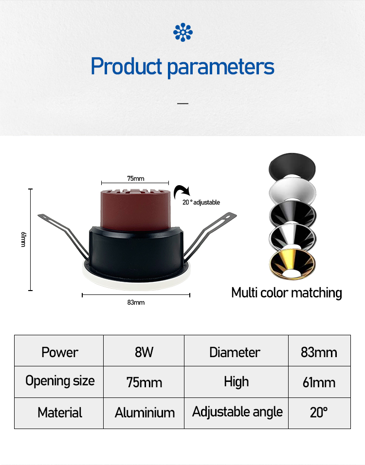 led spot light