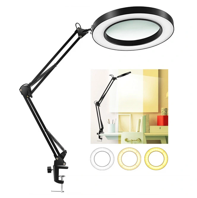 magnifier with light