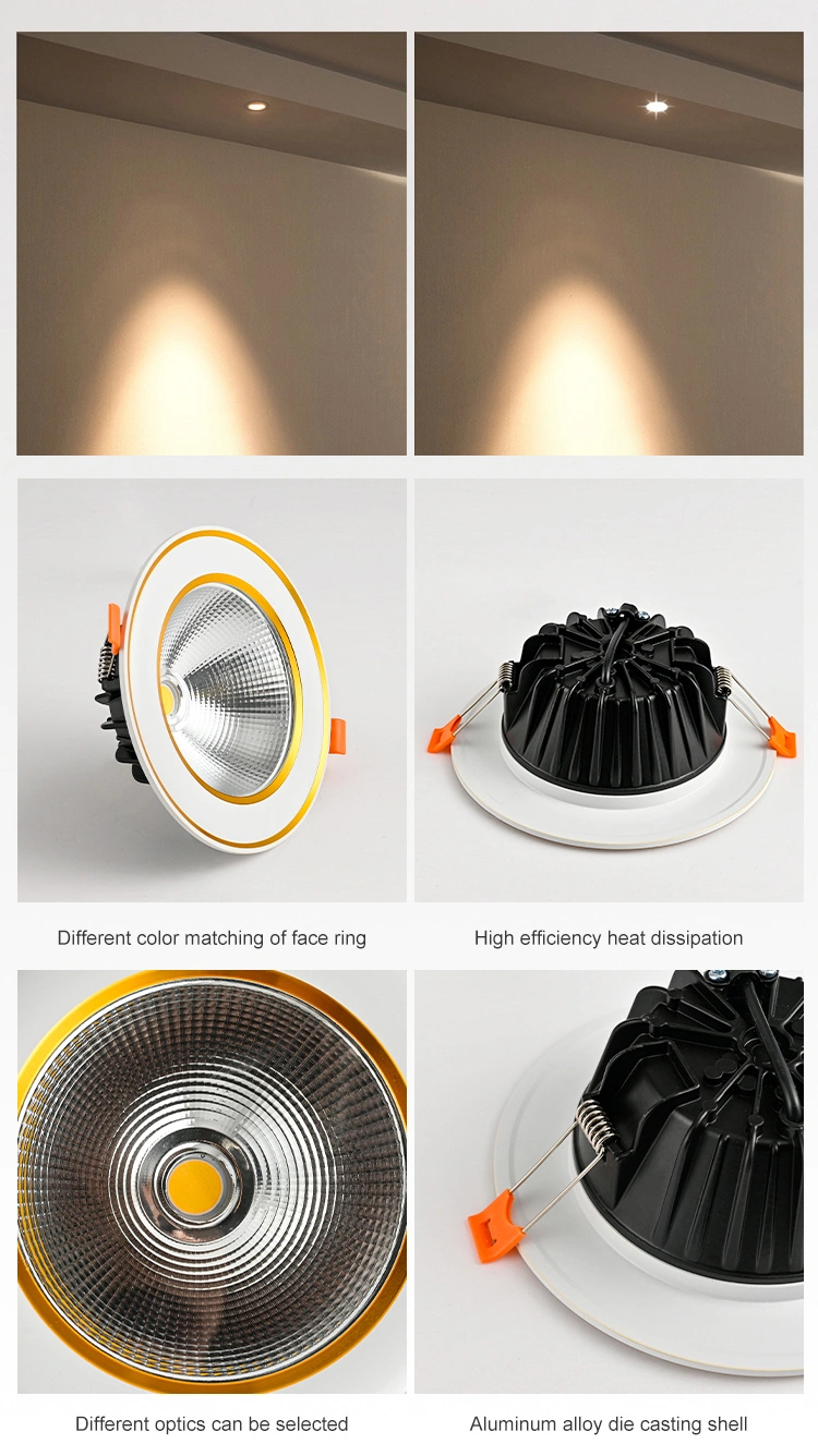 led light recessed