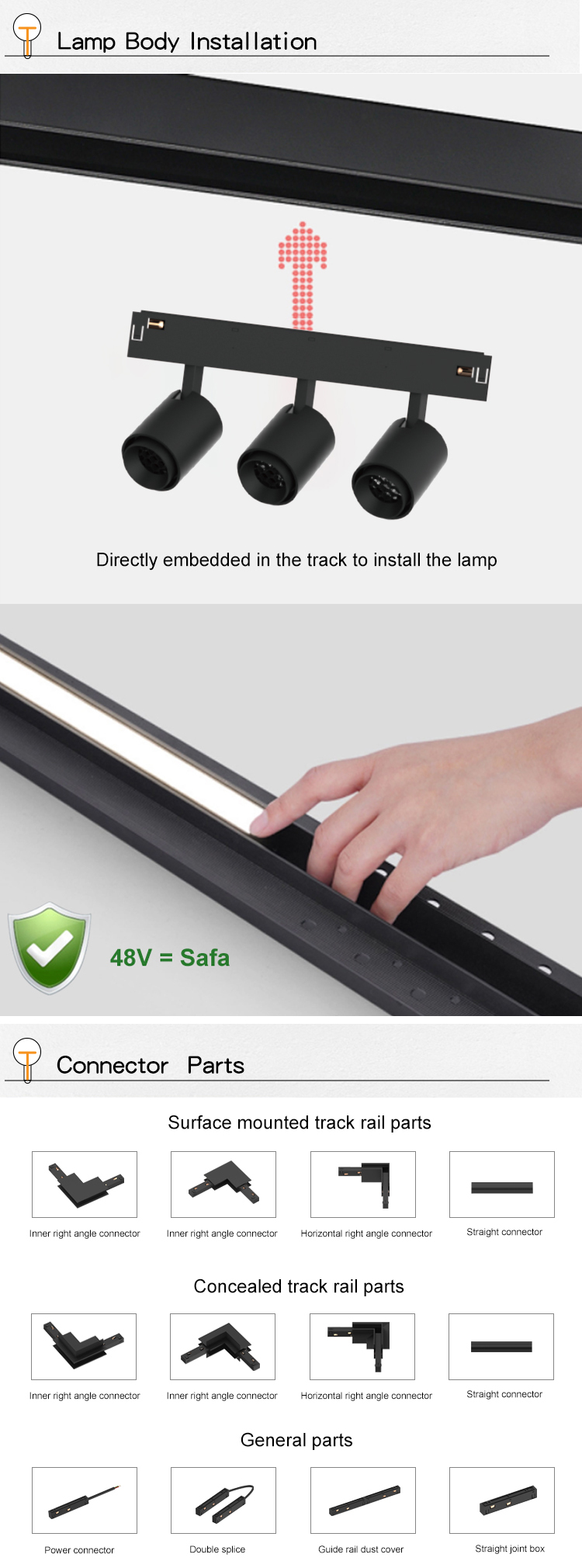 magnetic track light
