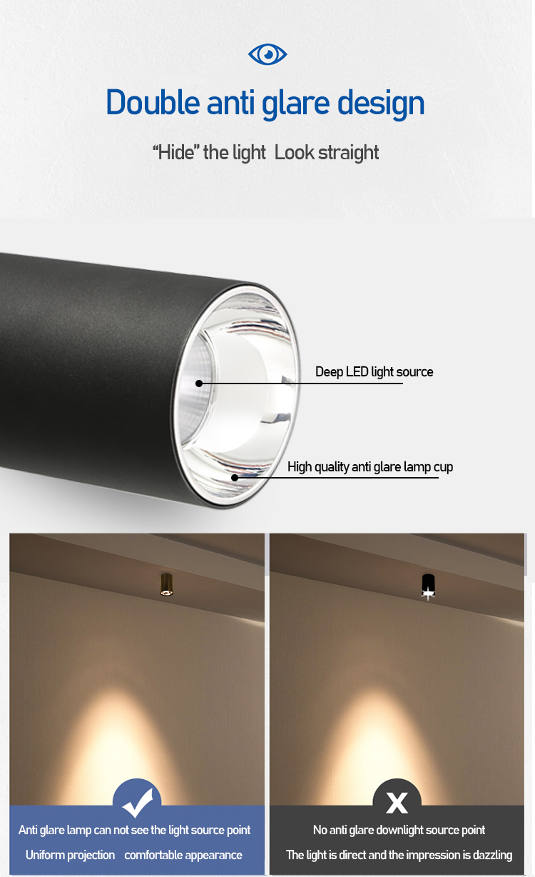 surface mounted downlight