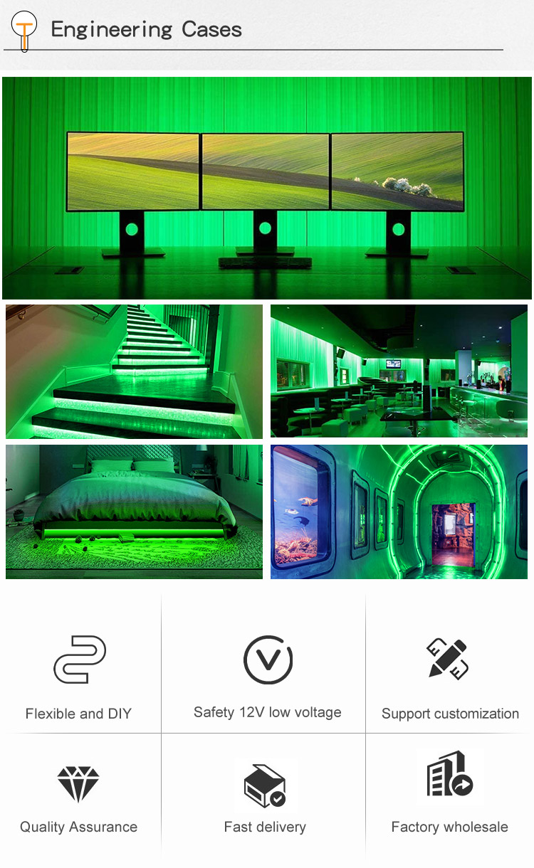 Green strip light
