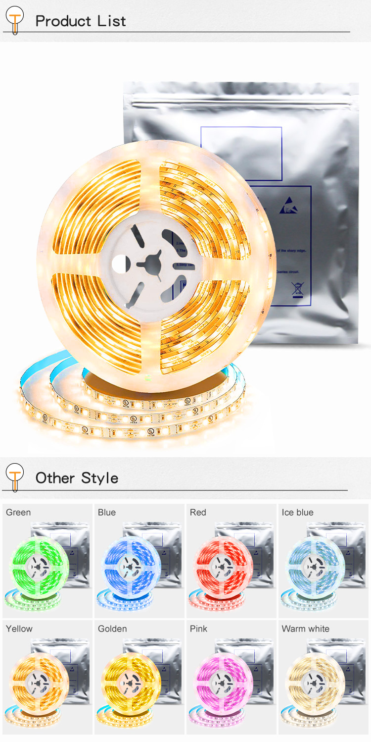yellow led strip light