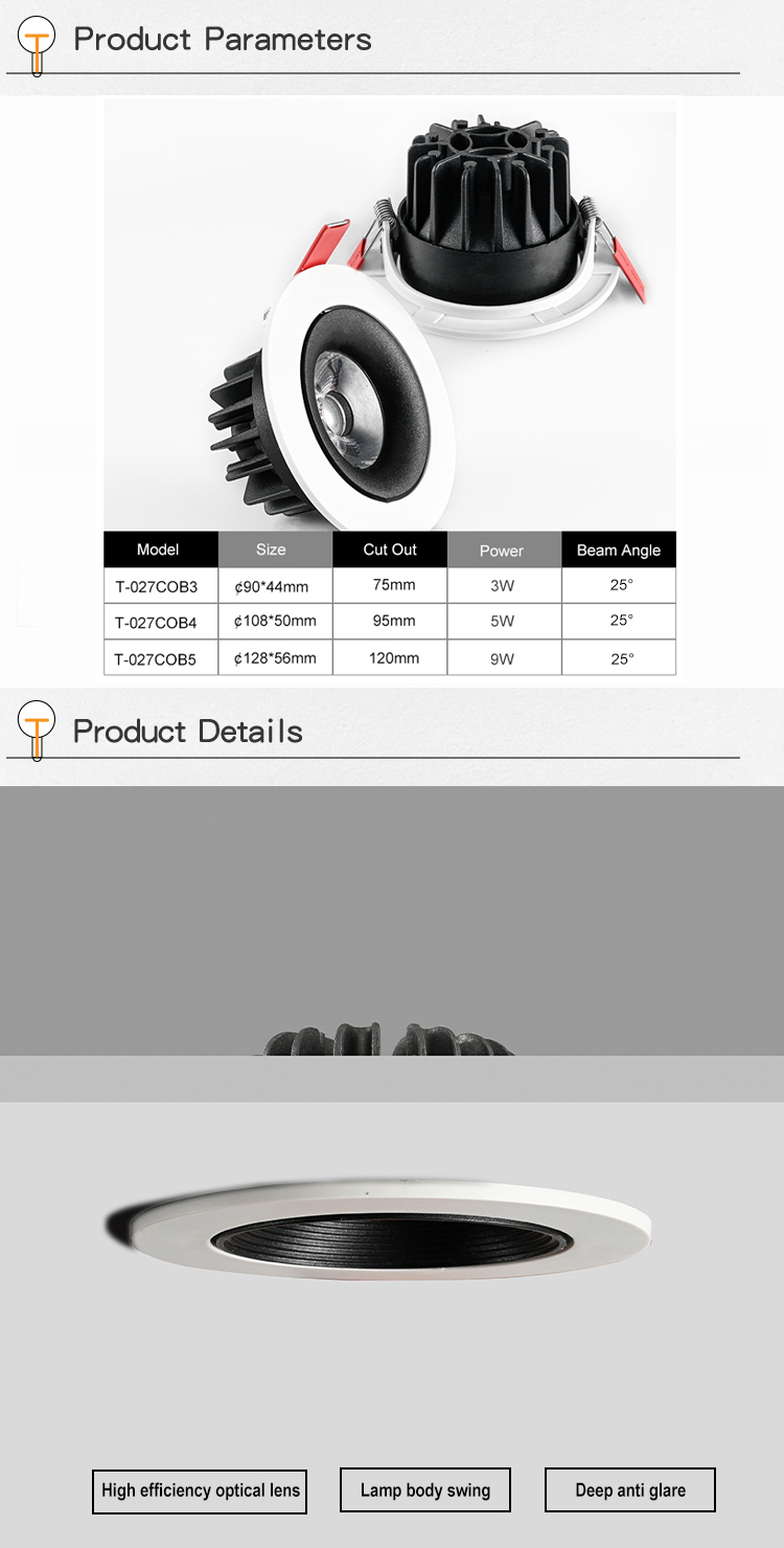 led adjustable downlight