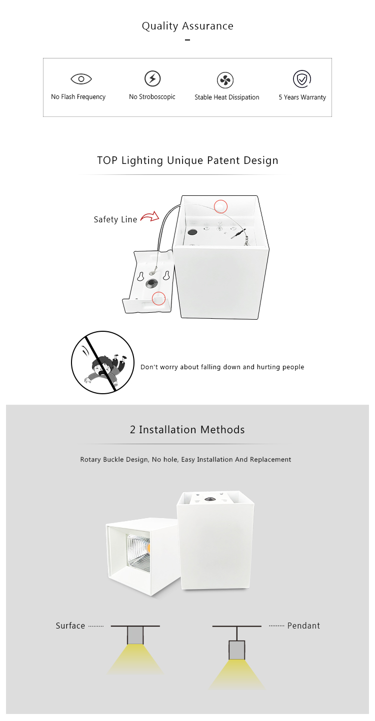 cob led downlight