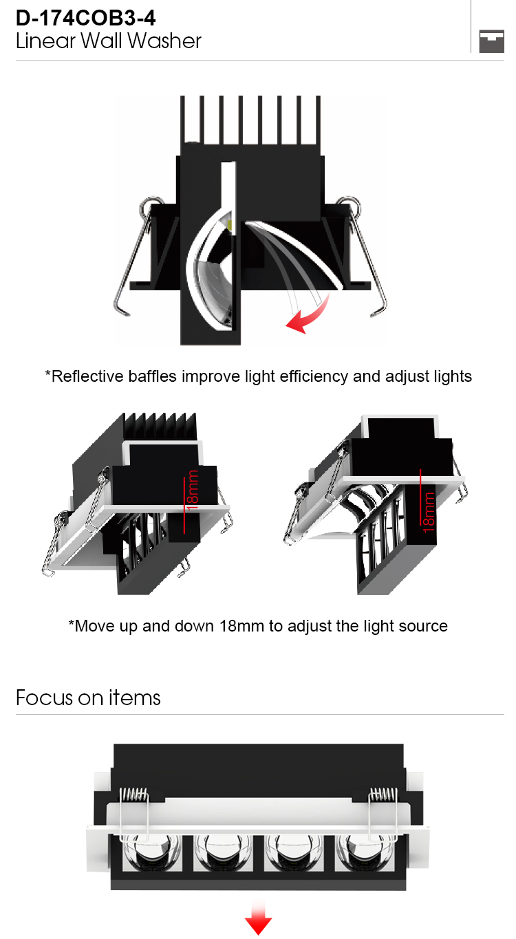led grille downlight