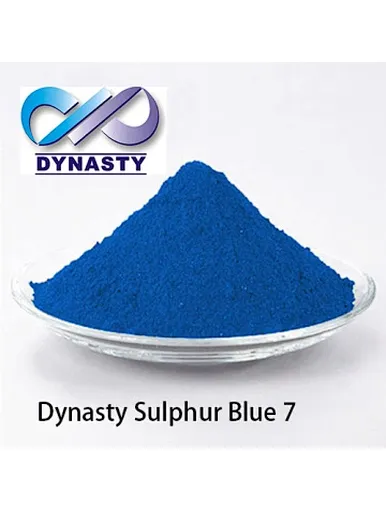seven blue