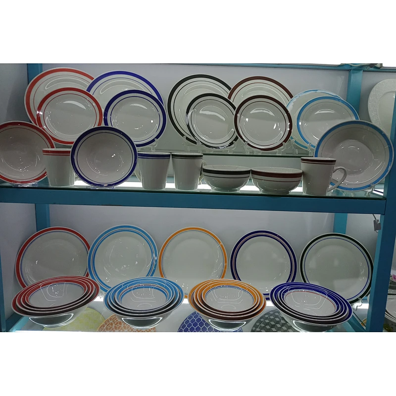 COLOR GLAZED PLATE
