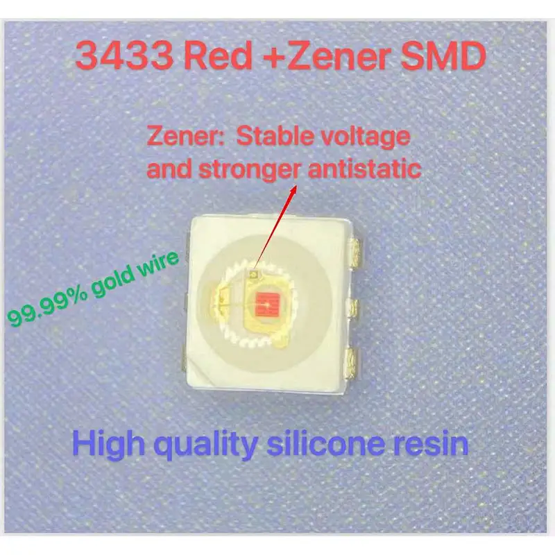 3433 PLCC-6  SMD LED