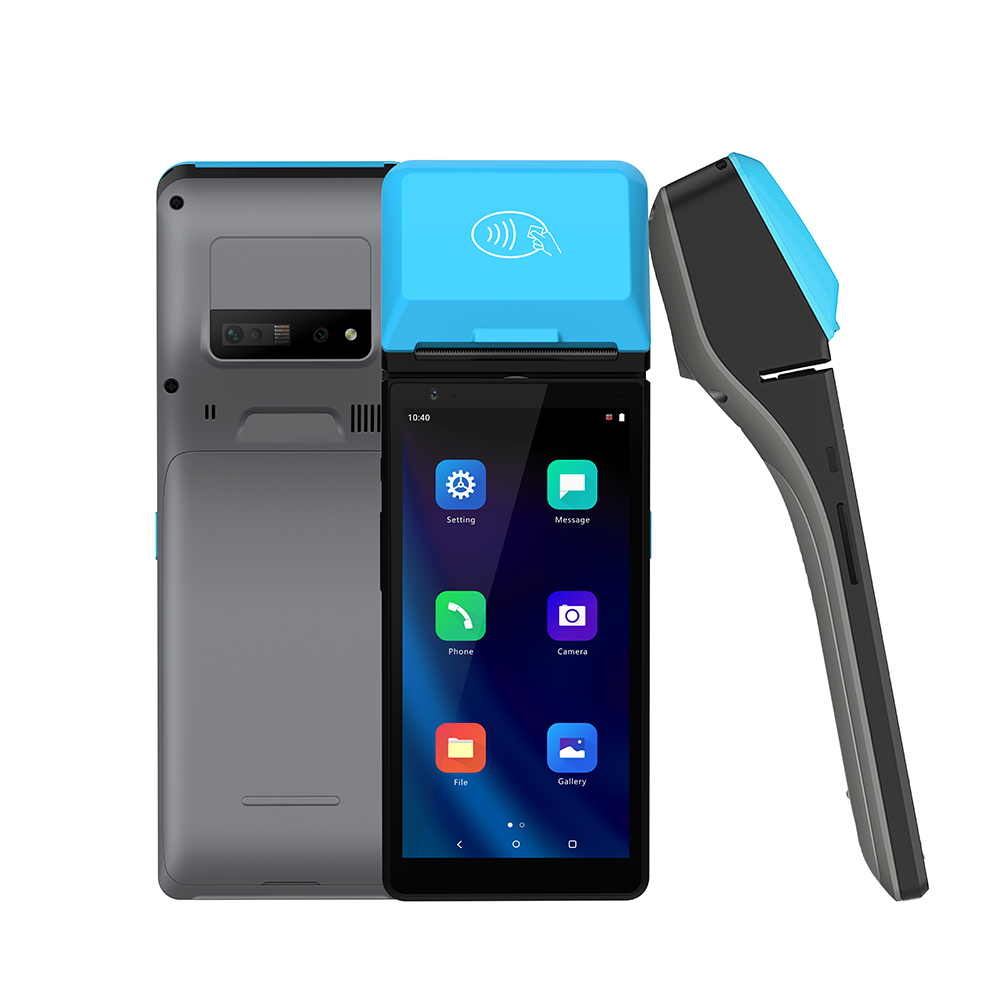 Android 11.0 All In One Handheld POS Terminal with Card Reader