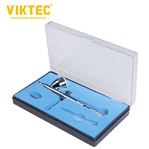 VIKTEC 9cc Gravity Dual Control Airbrush Met Micro Air Instelknop Naald