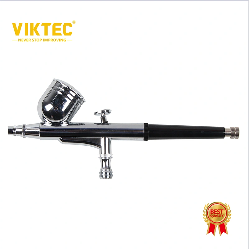 Аэрограф VIKTEC 7cc с гравитационной подачей и воздушным шлангом