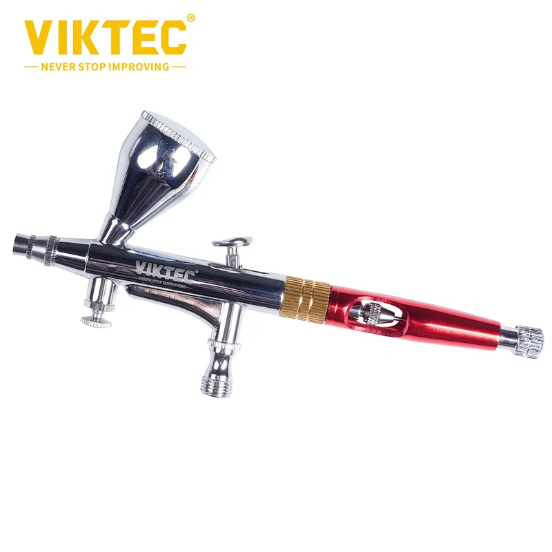 VIKTEC 9cc Гравитационный аэрограф с двойным управлением