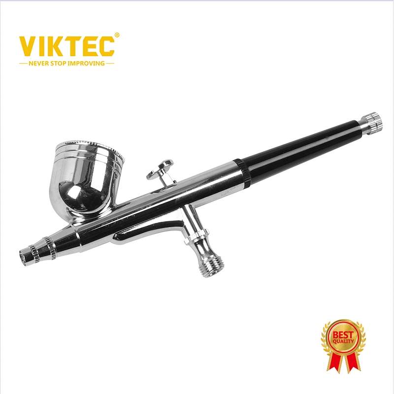 Аэрограф VIKTEC 7cc с гравитационной подачей и воздушным шлангом