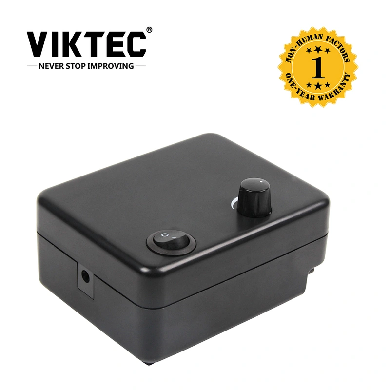 Mini compresor de aerógrafo portátil VIKTEC con perilla de ajuste de presión