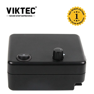 Mini compresor de aerógrafo portátil VIKTEC con perilla de ajuste de presión