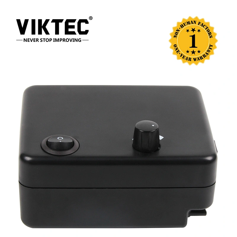 Mini compresor de aerógrafo portátil VIKTEC con perilla de ajuste de presión