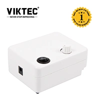 Minicompressor de aerógrafo portátil VIKTEC com botão de ajuste de pressão