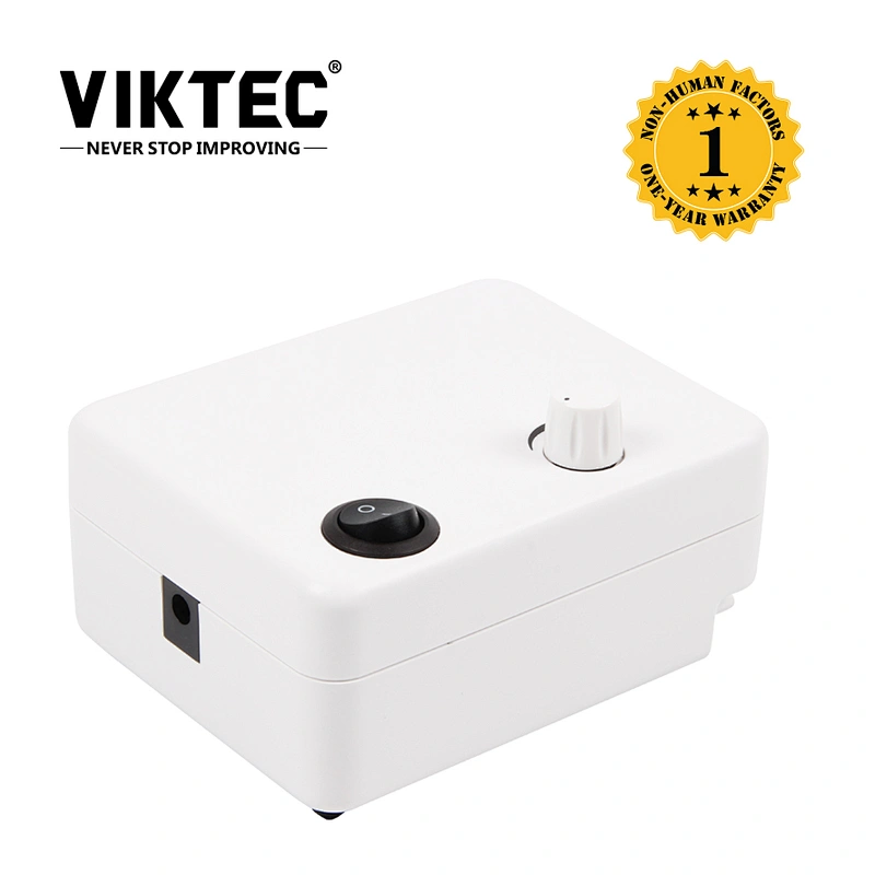 Mini compresor de aerógrafo portátil VIKTEC con perilla de ajuste de presión