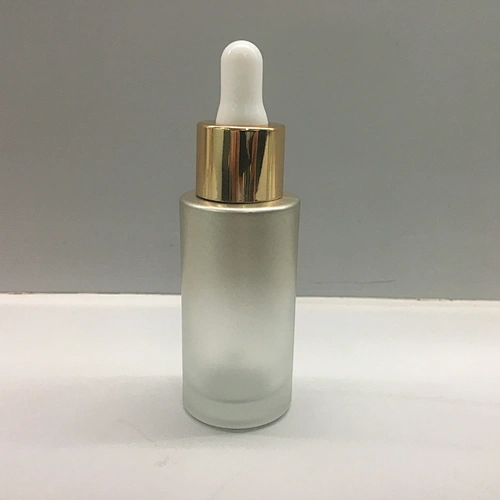 Customized Empty Frosted/Painted Glass Dropper Bottles 30ml, Fancy Dropper Bottles packaging for oil/serum