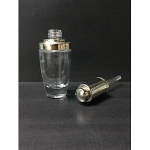 30ml empty essencial oil glass packaging cosmetic dropper bottle, customized logo and color are welcome