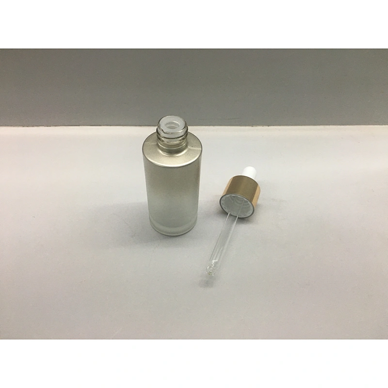 Customized Empty Frosted/Painted Glass Dropper Bottles 30ml, Fancy Dropper Bottles packaging for oil/serum