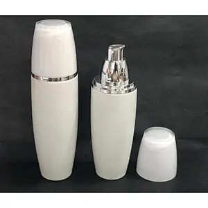 Glass Cosmetic Packaging / Safety Empty Skin Care Containers / Cream Jars/ Lotion Bottles
