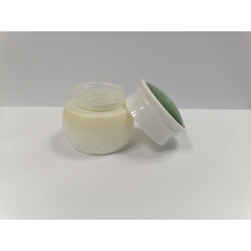 Glass Skincare Glass Cosmetic Packaging / Cosmetic Jars Packaging for Personal Care/50g jar