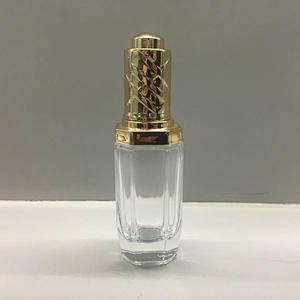 Customized Empty Frosted/Painted Glass Dropper Bottles 30ml, Fancy Dropper Bottles packaging for oil/serum