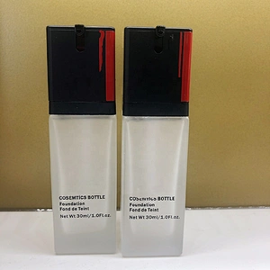 Glass Skincare Glass Cosmetic bottle foundation pump bottle 30ml Packaging for Personal