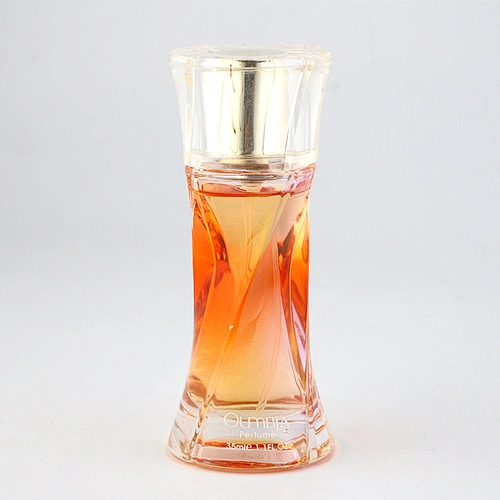 Good quality unique designer cylinder Deluxe glass perfume spray bottles
