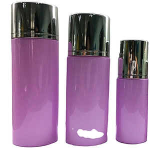 Skin care  packaging painting glass cosmetic bottles for lotion, serum, toner and cream. Customized color, logo are welcome