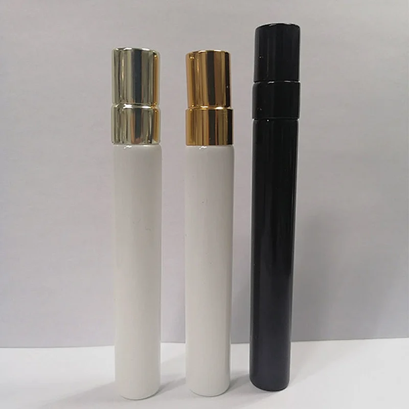 Safety Luxury Sprayer Bottles Plastic Aluminum Cover 10Ml Perfume Bottles